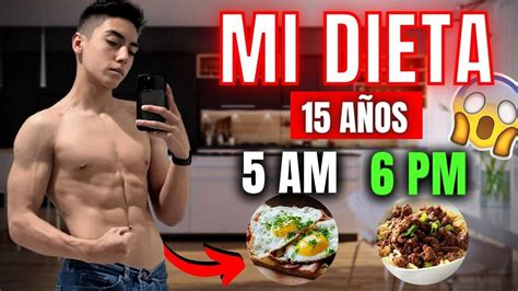 Mi Dieta De Volumen Con 15 AÑos ¿qué Comer Para Aumentar Masa Muscular Youtube