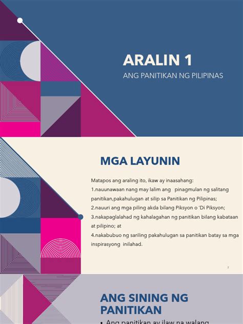 Aralin 1 2 Panitikan 1 Pdf