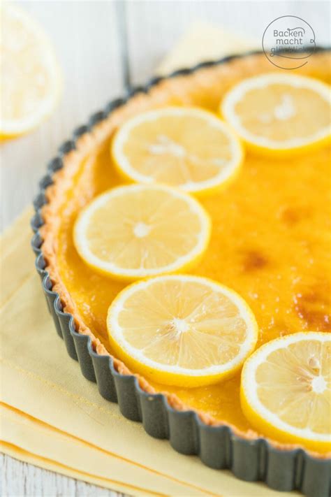 Tarte Au Citron Franz Sische Zitronentarte Backen Macht Gl Cklich