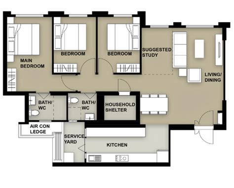 BTO Tengah Plantation Creek 5 Room Virtual Home Review IDIT SG