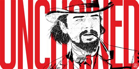 Django Unchained Illustration on Behance