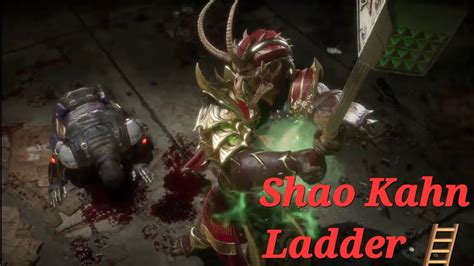 Shao Kahn Ladder With Ending Scene Mortal Kombat 11 Youtube