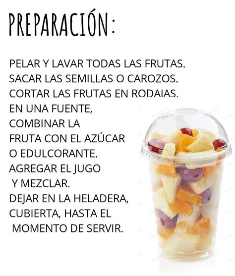 Ensalada De Frutas Receta Recetas De Ensalada De Frutas Ensalada De