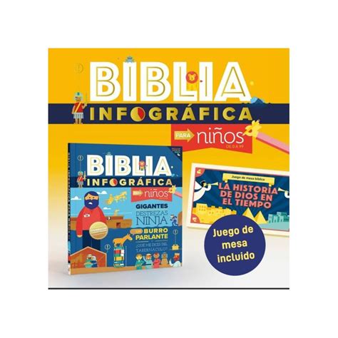 Biblia infográfica para niños I Brian Hurst Libro