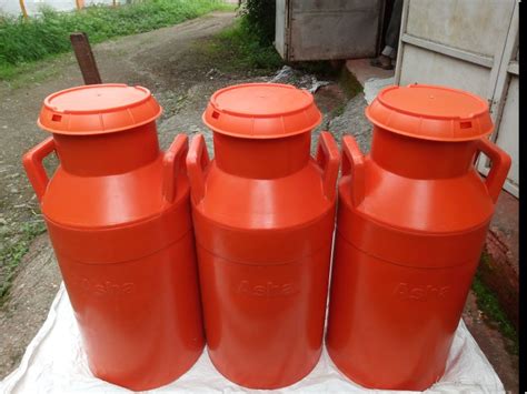 Orange Ltr Plastic Milk Cans At Rs In Ahmednagar Id