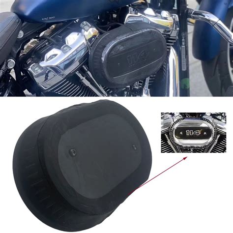 Cubierta Protectora Negra Para Motocicleta Filtro De Aire Respirador