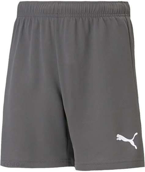 Spodenki Puma TeamRise Short Jr 704943 Kolor Szary Srebrny Rozmiar