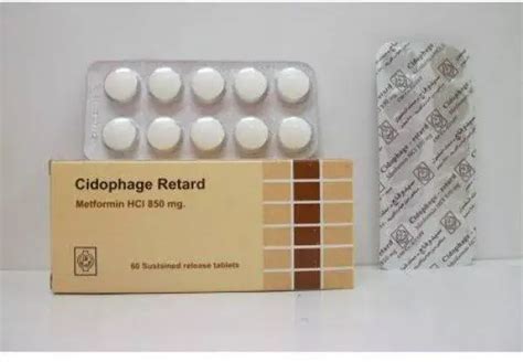 Cidophage Retard 850mg Tablets Rosheta United Arab Emirates