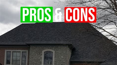 Architectural Asphalt Shingles Pros And Cons Youtube