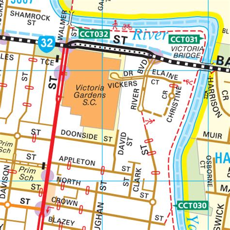 Melway Yarra City Council WallMap - Melway Maps