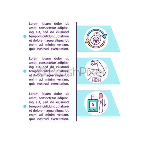 Intermittent Fasting Benefits Concept Icon With Text Stock Vector