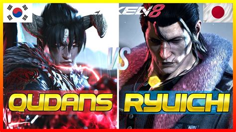 Tekken 8 Qudans Rank 1 Devil Jin Vs Ryuichi Dragunov Ranked