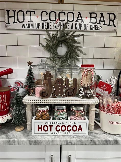 Joyful Christmas Hot Cocoa Bar