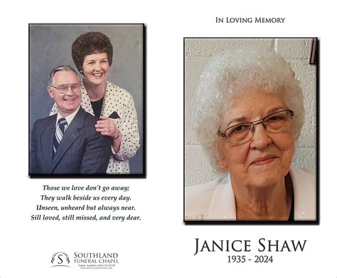 Janice Shaw 1935 2024 Southland Funeral Chapel Taber Alberta