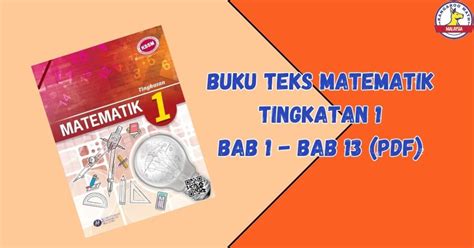 Buku Teks Matematik Tingkatan 1 KSSM PDF LENGKAP