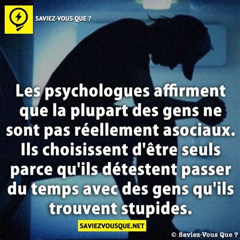 Les Psychologues Affirment Que La Plupart Des Gens Ne Sont Pas