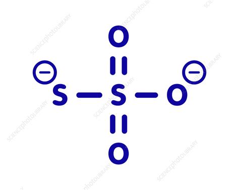 Thiosulfate Lewis Structure