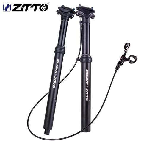 ZTTO MTB Dropper Seatpost Adjustable Suspension Seat Post Internal