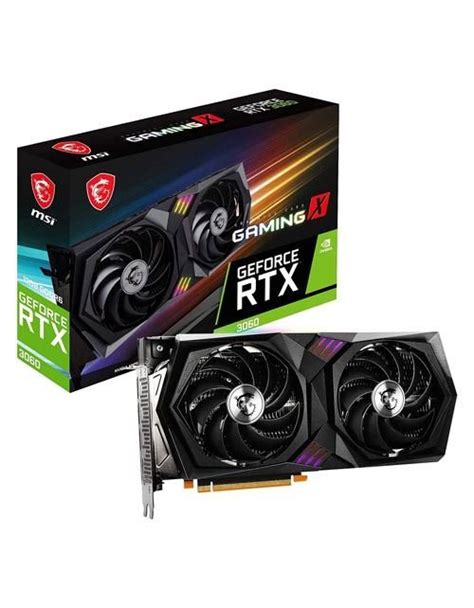 كرت شاشة Msi Gaming X Rtx 3060 سعة 12 جيجا بايت في الكويت