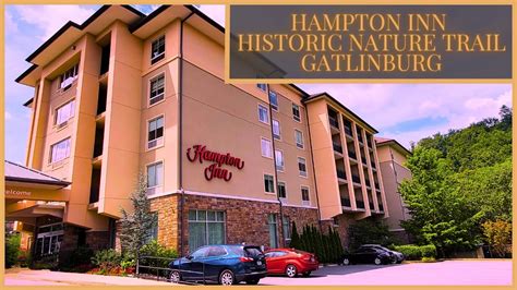 Hampton Inn Historic Nature Trail Gatlinburg King Balcony Room Tour