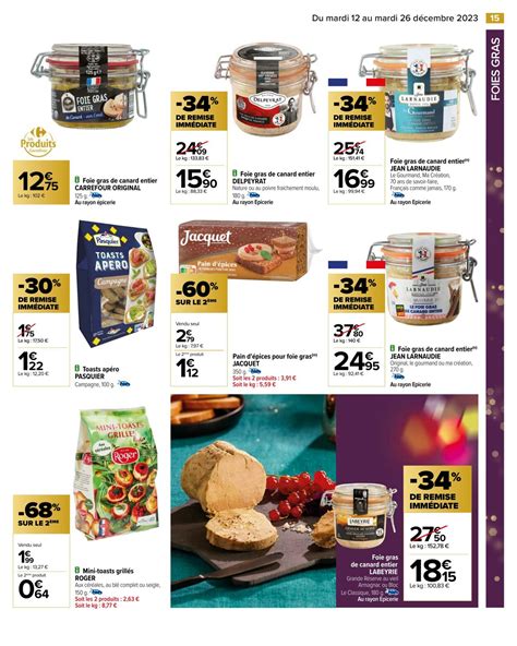 Carrefour Catalogue Promotionnel Noël 2023 Valable à partir du 12