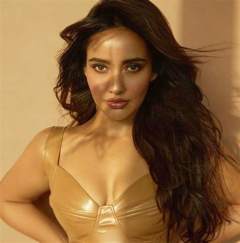 Neha Sharma Exudes Ultimate Sizzling Vibes In Nude Leather Bodycon