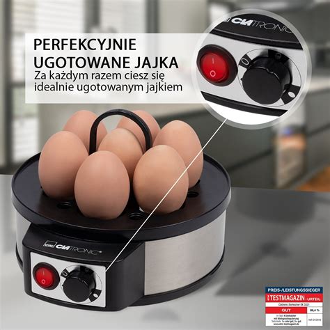 Jajowar Urz Dzenie Do Gotowania Jajek Jaj Clatronic Ek