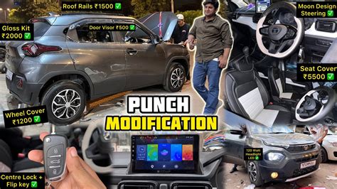 Tata Punch Pure Base To Top Modified With Price Tata Punch Base Model