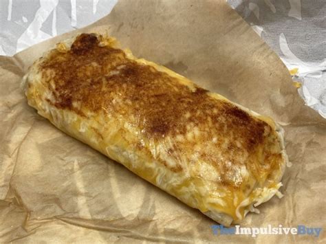 Review Taco Bell Double Steak Grilled Cheese Burrito The Impulsive Buy