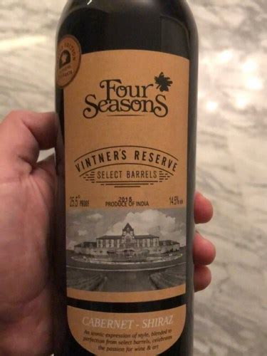 Four Seasons Vintners Reserve Select Barrels Vivino Us