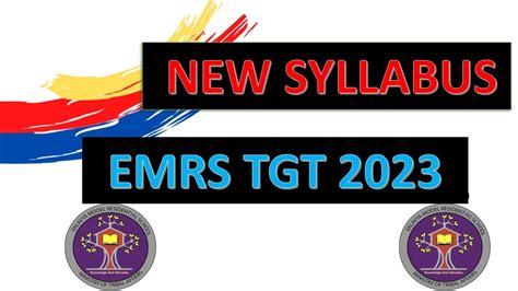 Emrs Tgt New Syllabus Review Test Series Infomation Tg