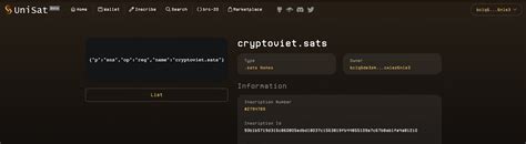 Sats Names Trong Bitcoin CryptoViet