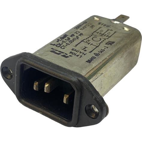 Lf106 Ac Power Entry Module Emi Filter 6a250v