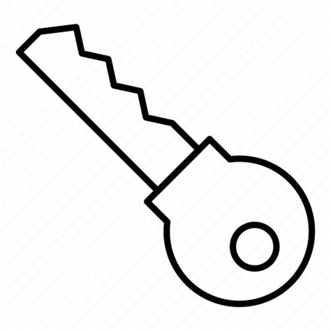 Key Lock Password Protect Protection Secure Security Icon