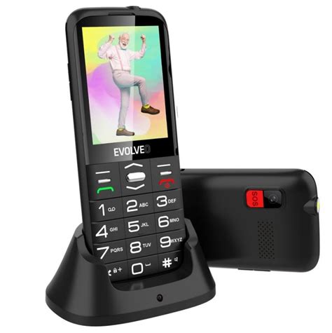 Evolveo EasyPhone XO Mobiltelefon Fekete EP 630 XOB