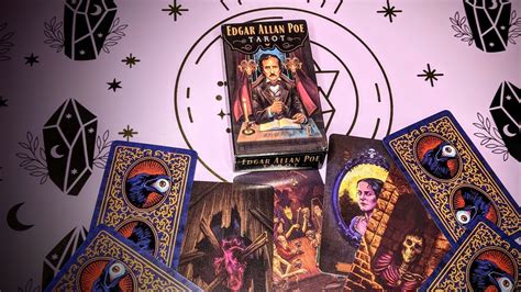 Tarot Cards Unboxing Edgar Allan Poe Entire Deck Pull Tarot Artwork