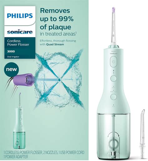 Philips Sonicare Power Flosser 3000 Cordless Oral Irrigator Mint