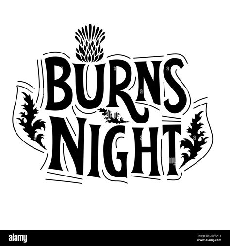 Burns supper party Cut Out Stock Images & Pictures - Alamy