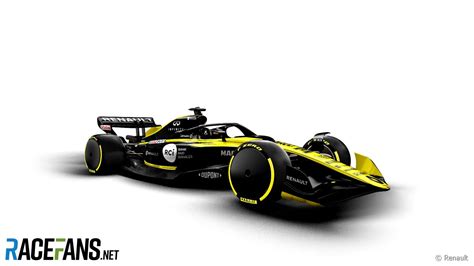 Renault 2021 F1 Car Rendering · Racefans