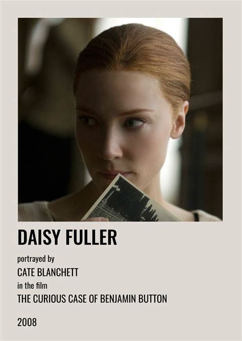 Daisy Fuller Alternative Minimalist Poster