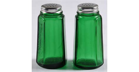 Hunter Green Shaker Set W Metal Lids By Mosser Ohio Replacements Ltd