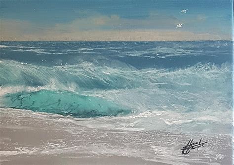 Howard Birchmore Emerald Sea II Atmospheric Seascape No Naked Walls