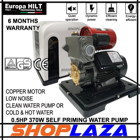 Ready Stock Europa Hilt Self Priming Water Pump W Hp X Ps