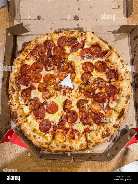 Pizza Hut Pepperoni Pizza Box