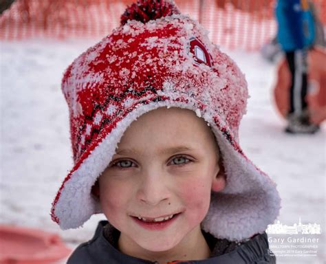 A Cold Smile At The Sledding Hill My Final Photo