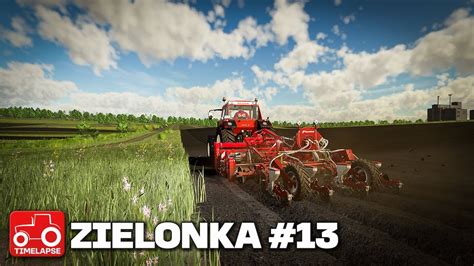 PLANTING VEGETABLE CROPS FOR THE YEAR FS22 Timelapse Zielonka Ep 13