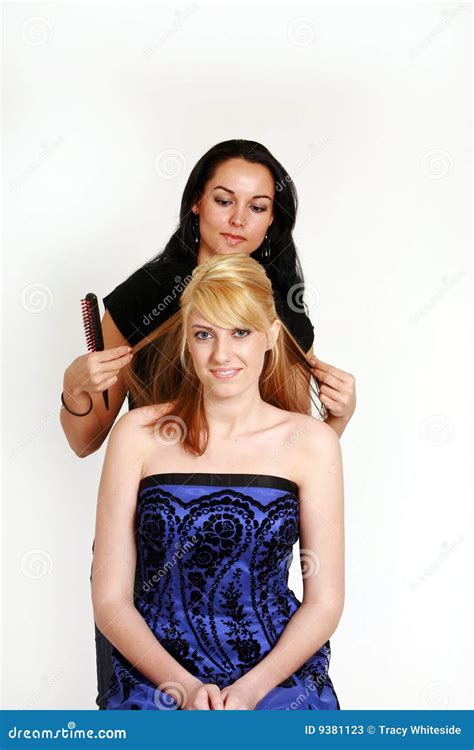 Getting Ready For Prom Stock Image Image Of Glamorous 9381123