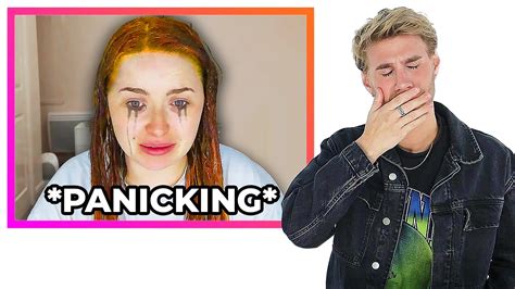 Hairdresser Reacts To People Bleaching Their Hair And Going Ginger Youtube