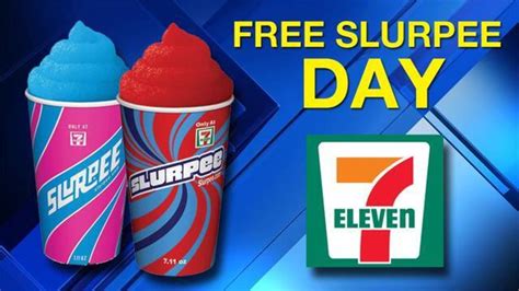 Get A Free Slurpee On 7 11 Day At 7 Eleven