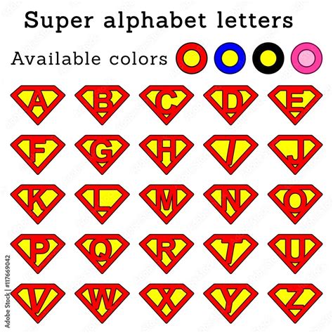 Superman Letter Ss